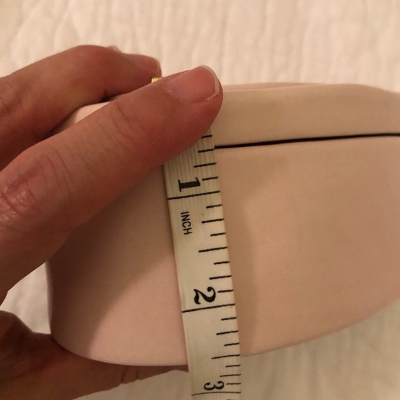 NEW Rae Dunn Hello Pretty Pink Ceramic Trinket Box - Picture 6 of 7